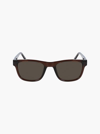 Calvin Klein Táskák & Kiegészítők HU522420 | Calvin Klein Rectangle Férfi Napszemüveg Barna